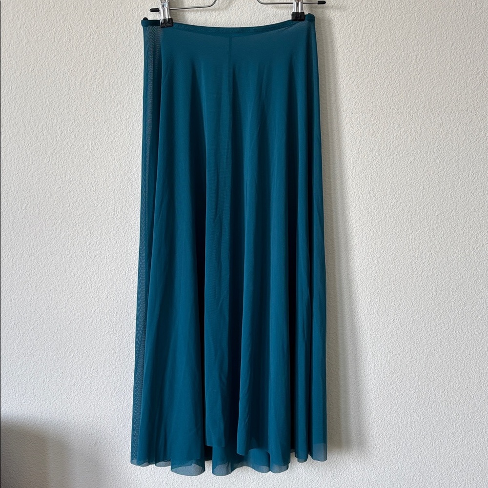Ballet Rehearsal Teal Skirt